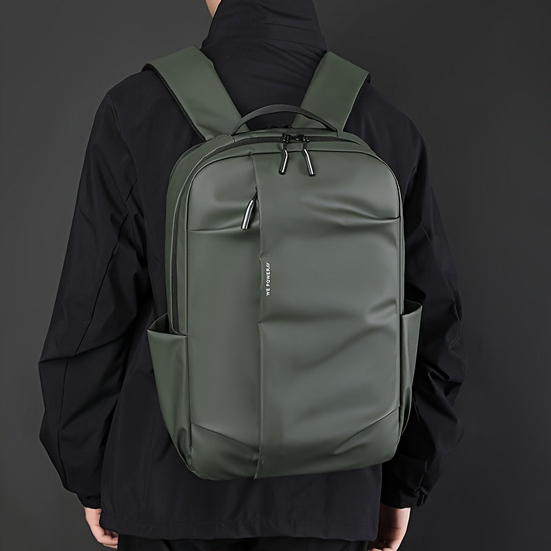 Tic-Tac-Toe Men'S Lightweight Large Capacity Backpack - Casual Minimalist Design with Multiple Compartments, Durable Fabric for Outdoor Travel, Commuting  Work, Travel Backpack, Commuting Bag, Modern Backpack, Sturdy Constru