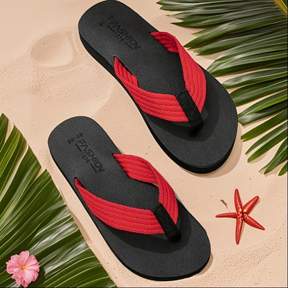 Men's Summer Beach Slippers with Durable EVA Sole