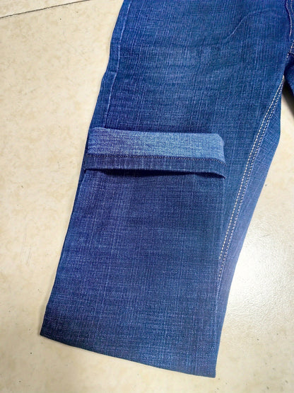 High-quality Men's Denim Trousers, Business Style, Elastic Men's Pants, New Autumn/winter Fashion Trend