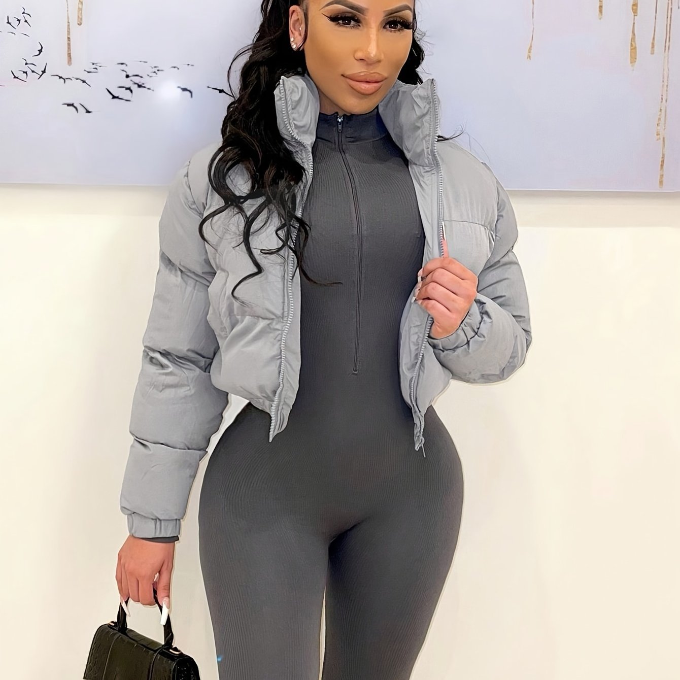 Autumn/Winter European and American Short Women's Jacket