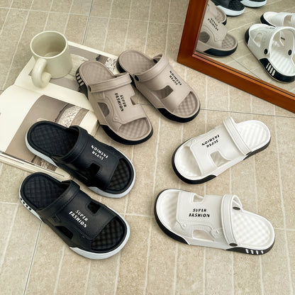 Unisex EVA Casual Slippers - Slip-Resistant, Quick-Dry, All-Season