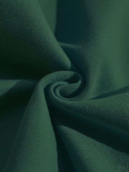 Women'S Green Hooded Sweatshirt with Happy New Year Lettering & Golden Glitter Print - Cozy Fleece-Lined Hooded Pullover, Long Sleeve Casual Winter Sweater for Everyday &, New Year'S Eve Outfits, Sweater Hoodie, Comfortable C