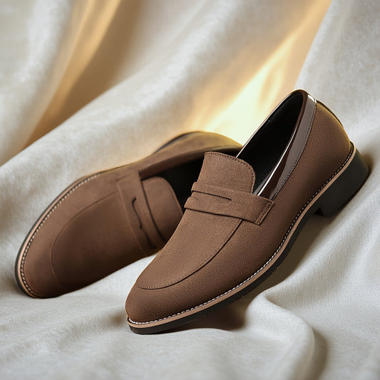 Italian-Style Matte PU Loafers for Casual Everyday Comfort