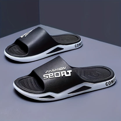 Men’s Sport Graphic Flip-Flops Non-Slip EVA Casual Sandals