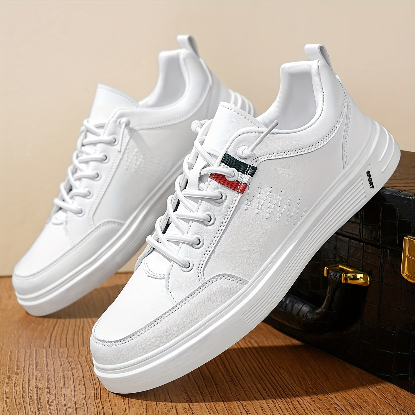 [sneakers] Men'S Outdoor Skate Shoes, Stylish And Casual Sports Footwear, Comfortable And Versatile - ayq