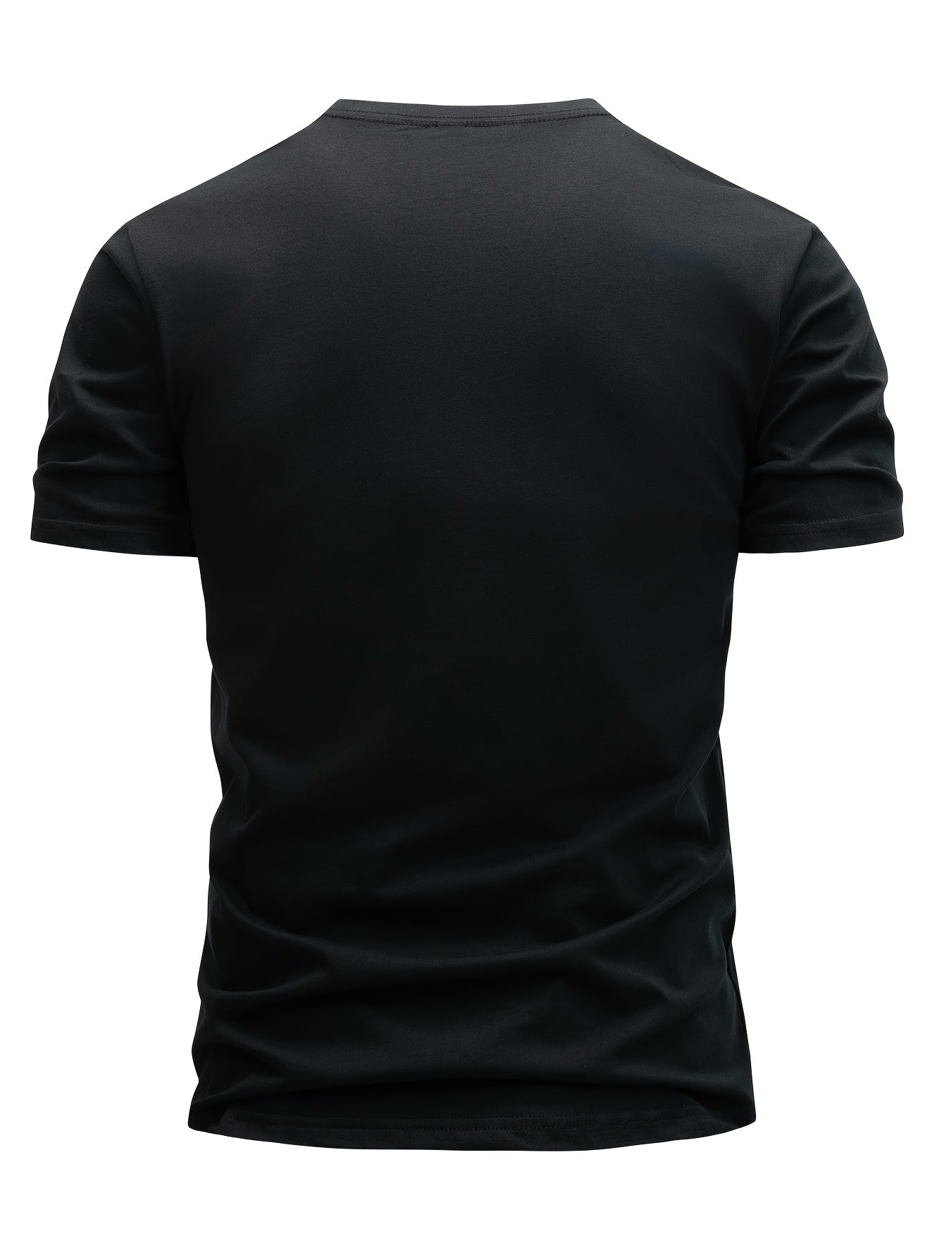 3pcs Men'S Heavyweight 100% Cotton T-Shirts - Breathable Crew Neck Tees, Dark Grey/White/Black Color Options - Everyday Casual & Formal Wear - Soft Everyday Essentials for Men, Cotton T Shirts, Summer Clothing, Classic Fit Te - ayq