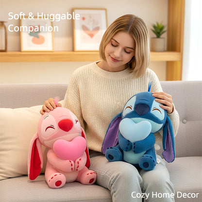Disney Stitch Love Plush Doll, Birthday Christmas Gift Doll, Party Decoration Doll, New Year Gift, Homecoming Gift for Girlfriends And Children, Christmas Gift