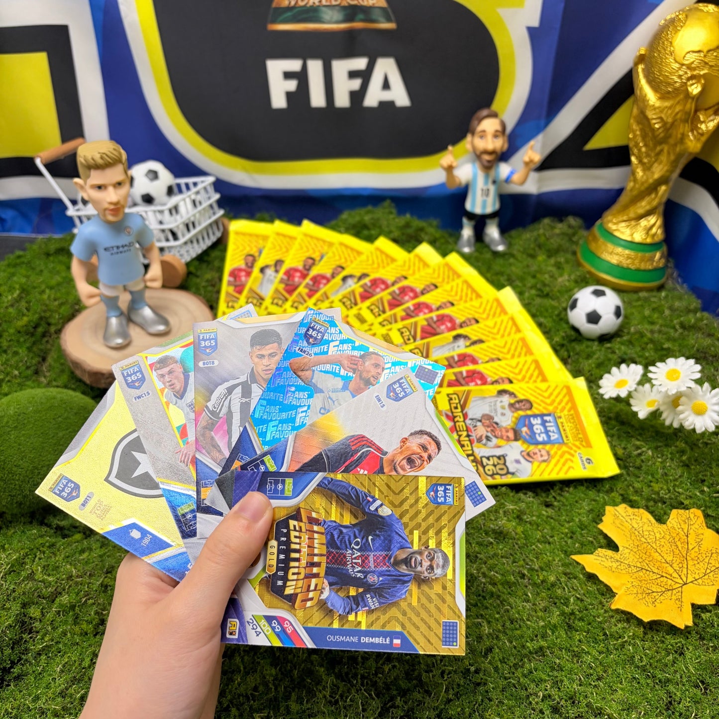 PANINI FIFA 365 Adrenalyn XL Football Trading Card Single Pack