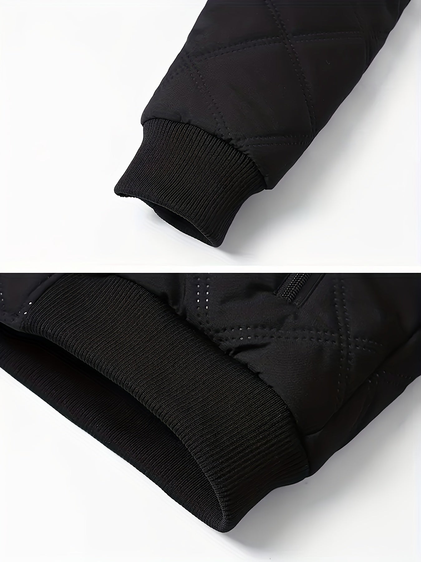 Men'S Heavy-Duty Winter Jacket with Full-Zip Hooded Coat - Thermal Insulated Cold Weather Outerwear, Full-Zip Closure & Zippered Pockets, Machine Washable