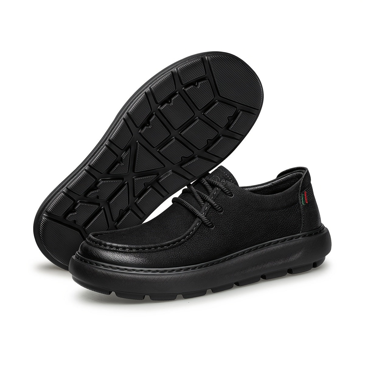 ZRO Men's Casual Leather Loafers Lightweight Comfort Shoes