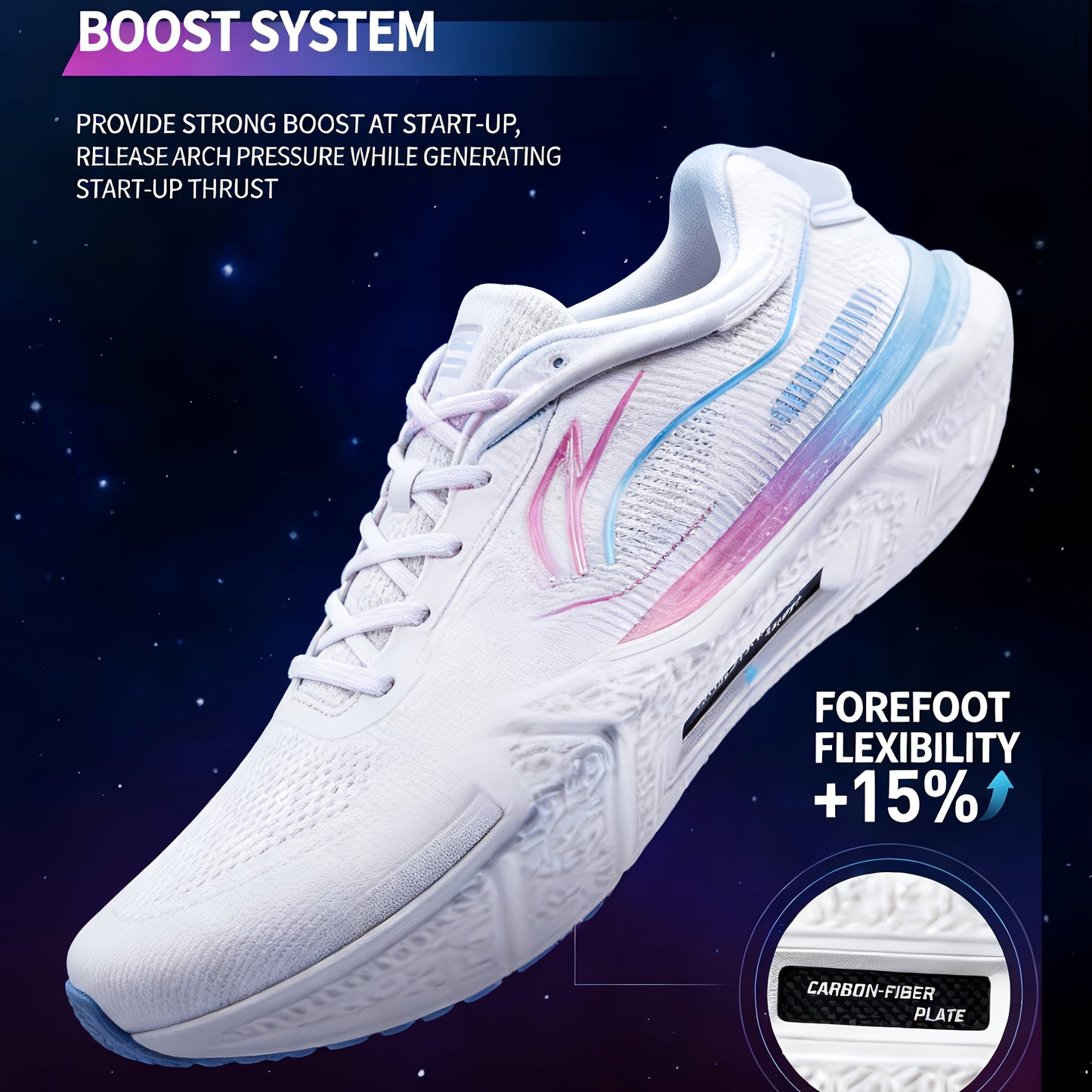Li Ning Ground Flying III PRO Unisex Lightweight Badminton Shoes