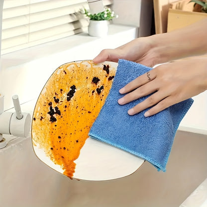 5pcs/10pcs, Cleaning Towels, Reusable Cleaning Cloths for automotive Detailing tools, Oil-Free Dish Cloths Multi-Purpose Cleaning Towels, Kitchen Wipes, Household Wipes, Kitchen Bathroom Cleaning Towels, Durable Absorbent Tow