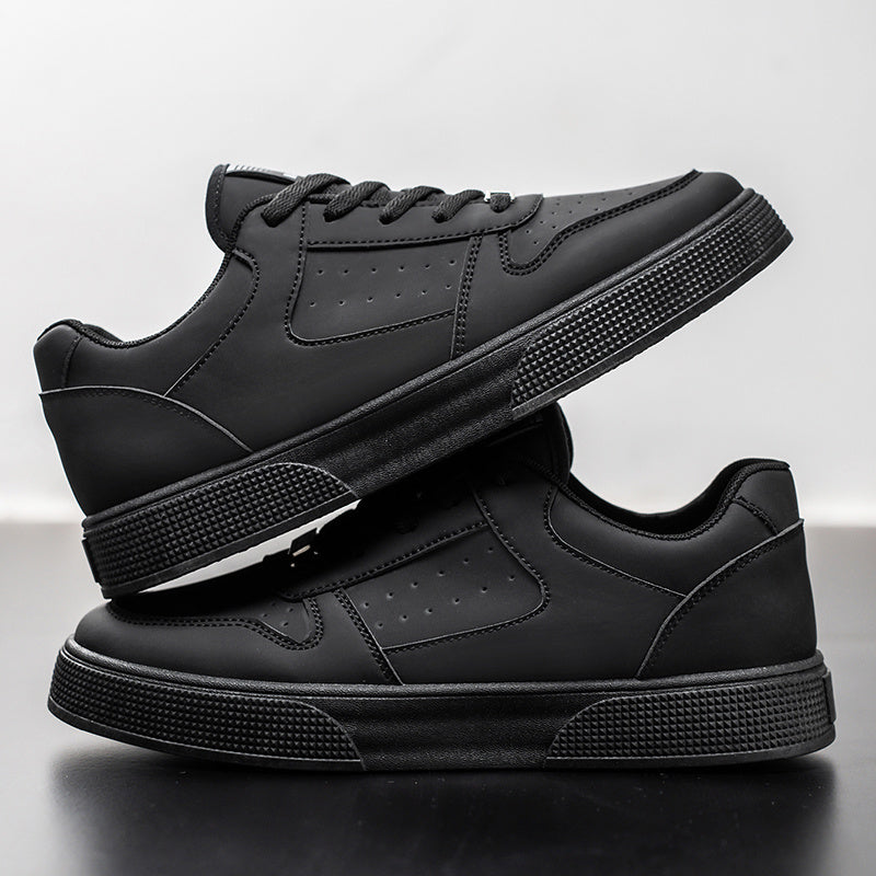 2color Men'S Fashionable Multifunctional Sports and Leisure Shoes | Anti-Slip, Durable, Breathable Fabric Lining, Black/White - Suitable for Indoor, Vacation, and Daily Wear - ayq