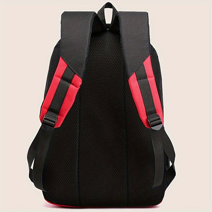 Durable Oxford Fabric Backpack - Spacious, Breathable, Adjustable Strap, Laptop Compartment, Ideal for Hiking, Camping, Travel, School  Work - High 46cm, Long 32cm, Thick 19cm, School Backpack   Adjustable Strap Backpack   D