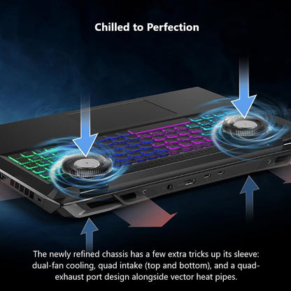 Acer Nitro 17 Gaming Laptop | Intel Core I7-14650Hx | NVIDIA Geforce RTX 4060 Laptop GPU | 17.3" FHD IPS 165Hz G-SYNC Display | 16GB DDR5 | 1TB Gen 4 SSD | Killer Wi-Fi 6E | AN17-72-734A