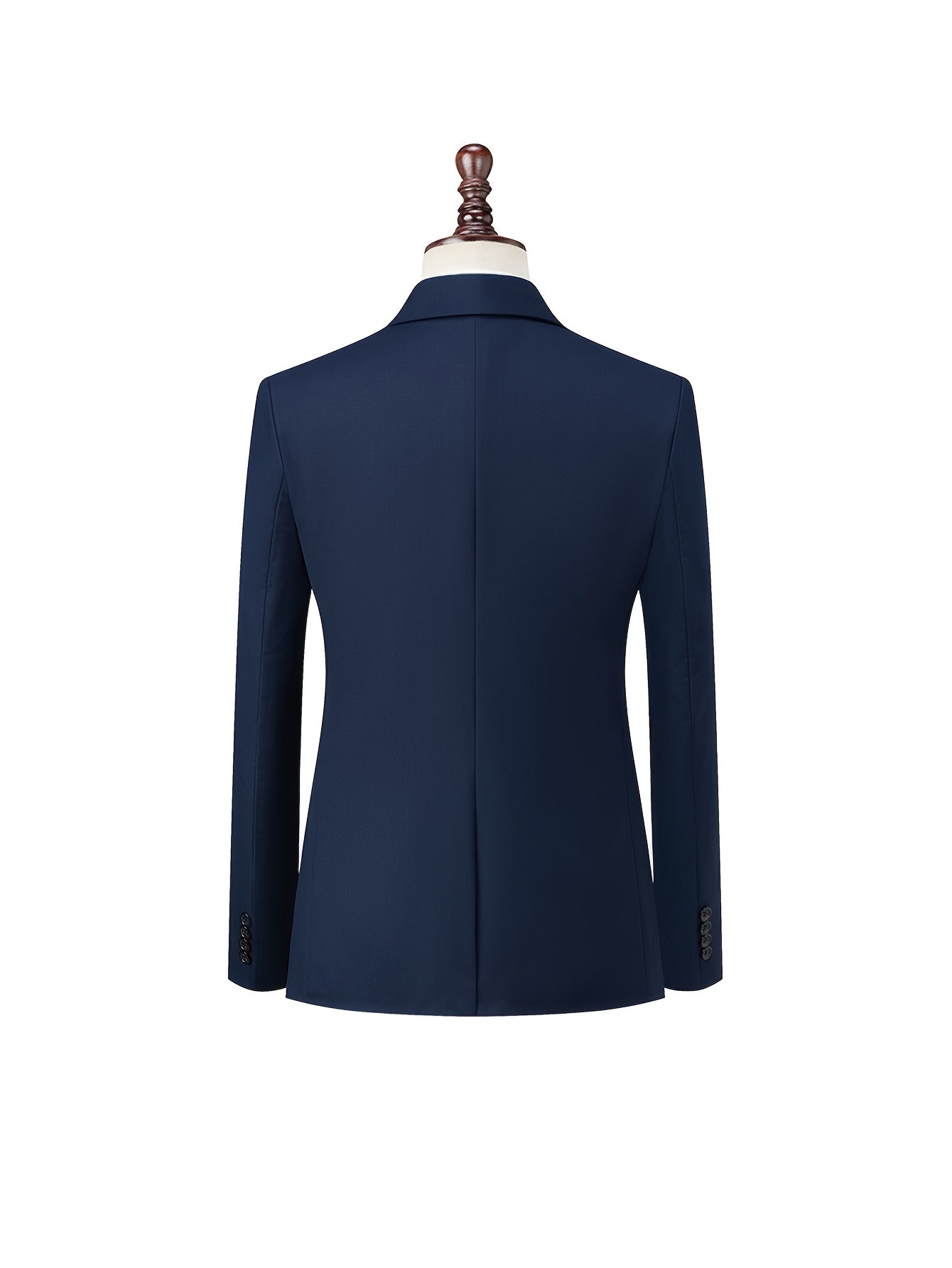 Men's Slim Fit Notch Lapel Suit Jacket for Business & Casual