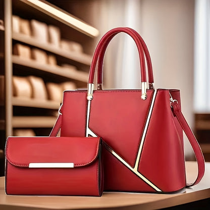 Customizable PU Crossbody and Tote Bags for Women