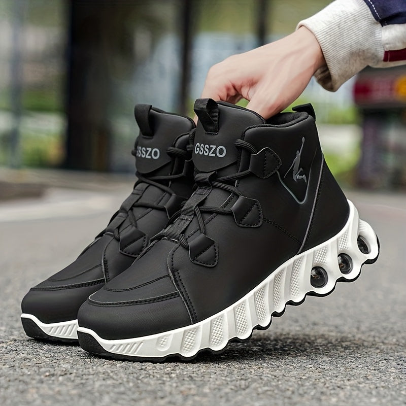[sneakers] Men'S Mid-Top Basketball Shoes for Outdoor Fashion Trends