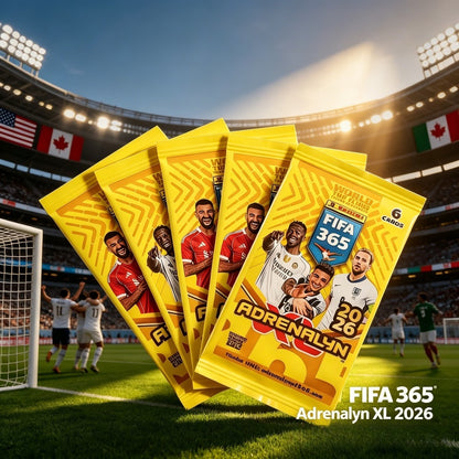 2026 Panini FIFA365 Adrenalyn XL Football Trading Card Pack
