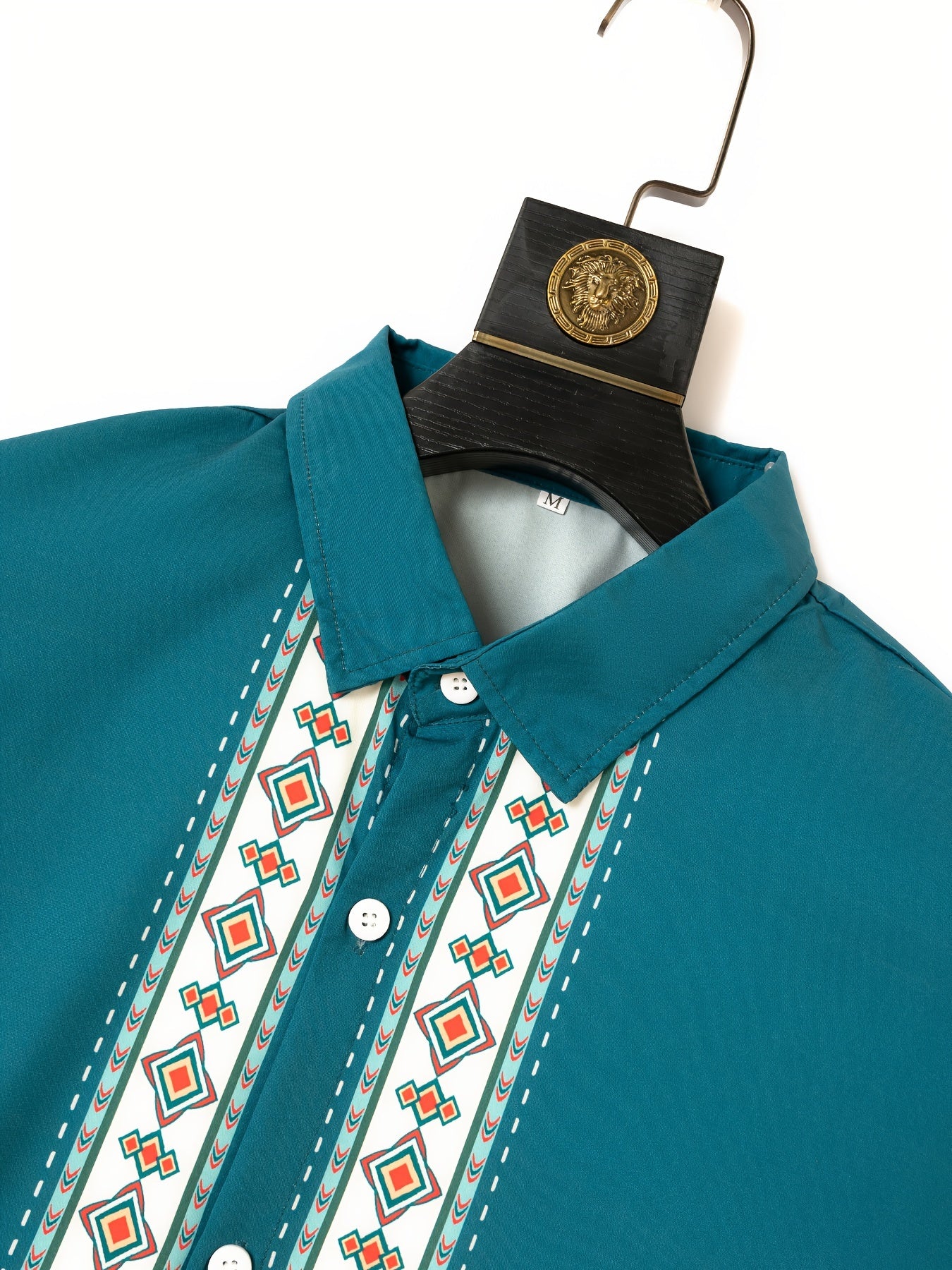 Men'S Two-Piece Set Consisting of a Casual Short-Sleeve Button-Up Shirt And Drawstring Pants, Perfect for Summer Wear.