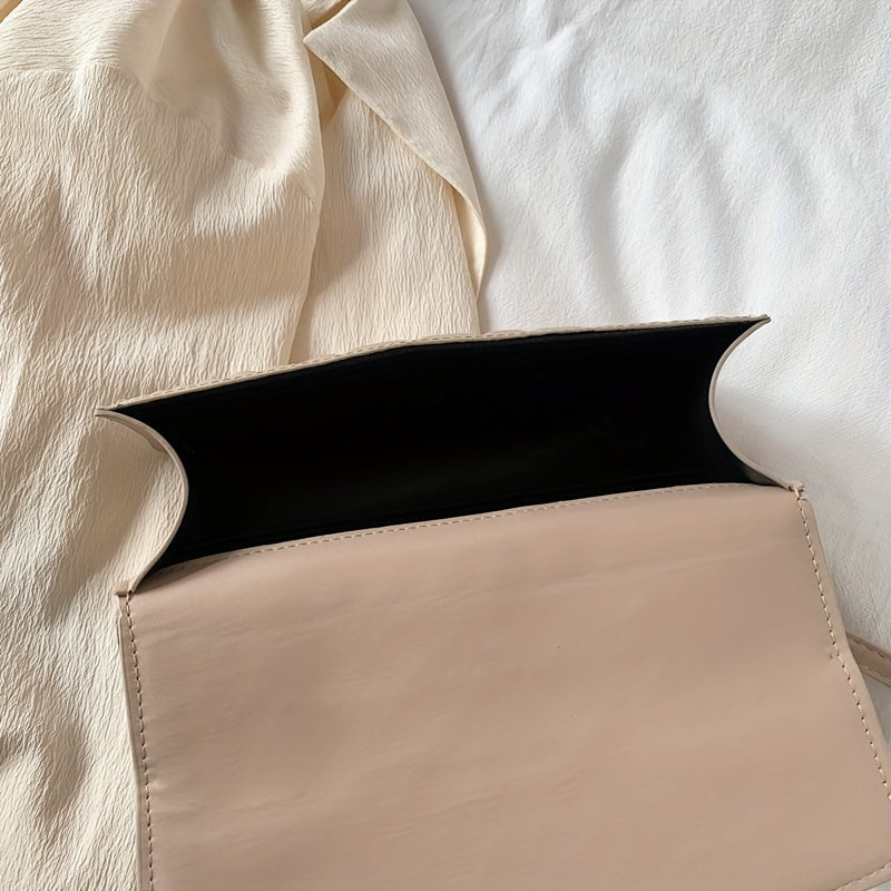 Wrinkled Tote Bag with a Crossbody Design