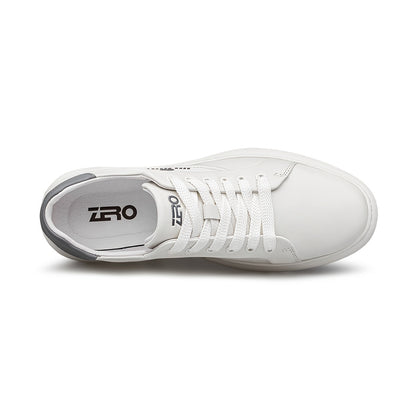 ZRO Zero Degree Men's Black Leather Casual Skate Sneakers