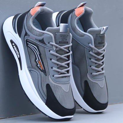 Men's Lightweight Casual Shoes with Soft Rubber Sole