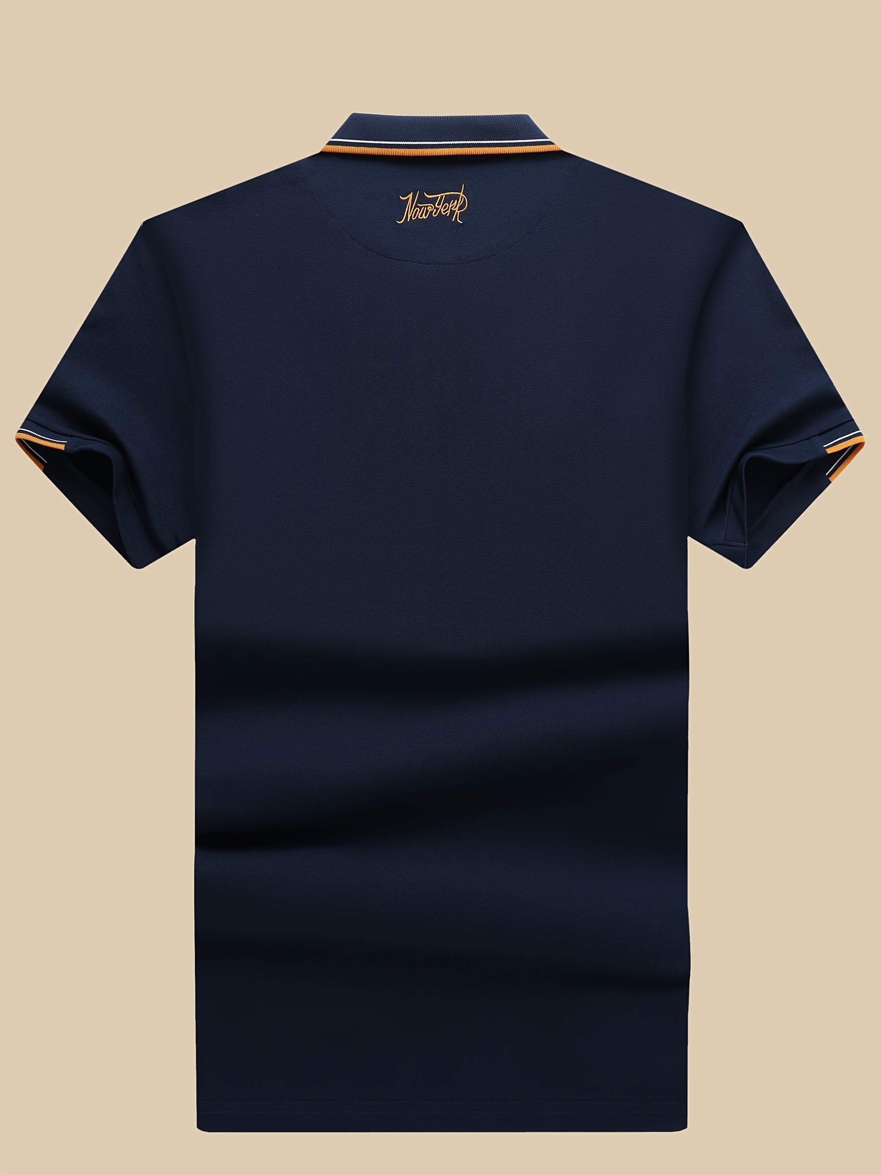 Men'S Short-Sleeve Polo Shirt. Made of 95% And 5% Spandex, This Lightweight Business Casual Collared Shirt Is Breathable And Comfortable - ayq