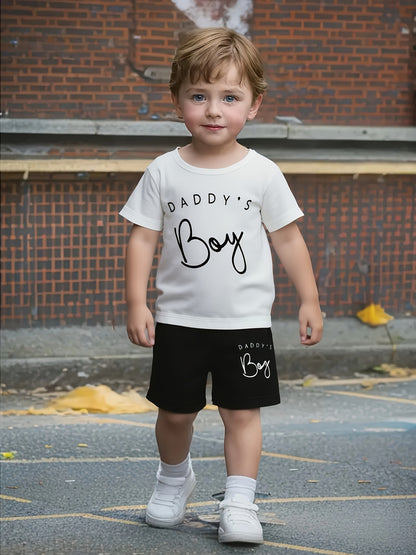 Infant & Toddler Baby Boy Summer Casual Shorts Set