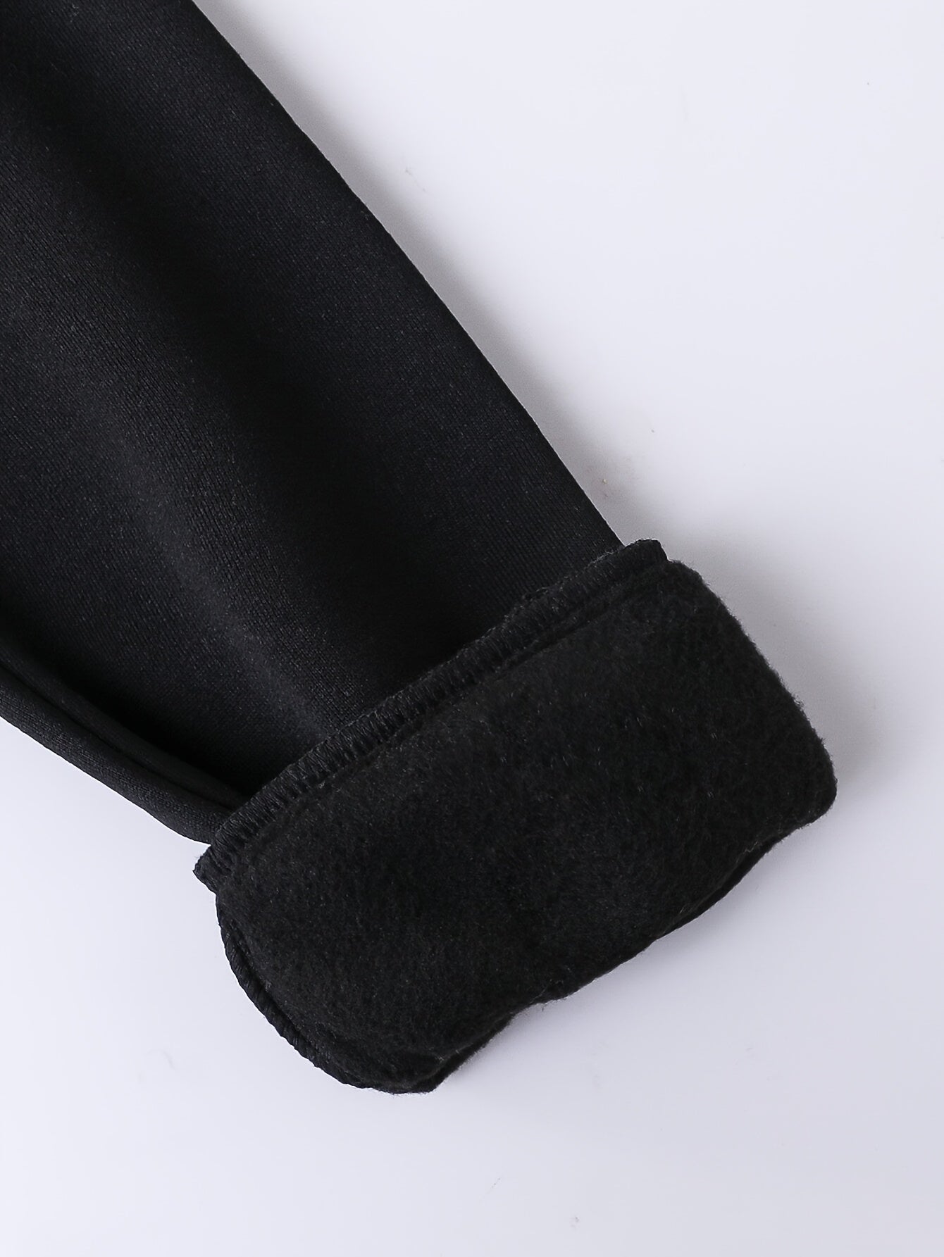 2pcs ' Sweatsuit Set - Oversized Sweater & Jogger Pants with Elastic Waist, 100% Polyester Winter Warm Brown/Beige & Black Casual Outfit, Durable Clothes, Playdates, Casual Attire (Easy-Care Hand Wash) - Ideal Gift, Perfect f