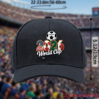 FIFA Unisex Lightweight Baseball Cap with PVC Coated Visor