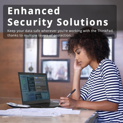 Lenovo Thinkpad E14 Gen 5 Business Laptop, 14" FHD+ Display, AMD Ryzen 7 7730U (Beat I7-1255U), 40GB RAM, 1TB SSD, FP Reader, Backlit Keyboard, HDMI, RJ45, Wi-Fi 6, Windows 11 Pro, Black