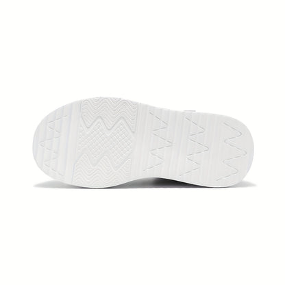 Kids' Trendy High-Top Sneakers with Adjustable Strap, Non-Slip EVA Sole, and Colorful Letter Print - Ideal for Casual and Outdoor Activities, Versatile High-Top Sneakers | Trendy Kids' Shoes | Durable Sneakers