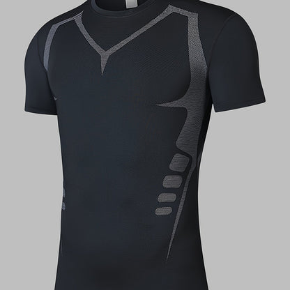 Men's Thin Quick-Dry Fitness Clothing for Night and Morning Basketball Sports Training - ayq