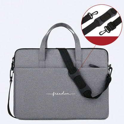 Minimalist Durable Crossbody Laptop Bag for 15.6-inch Laptops