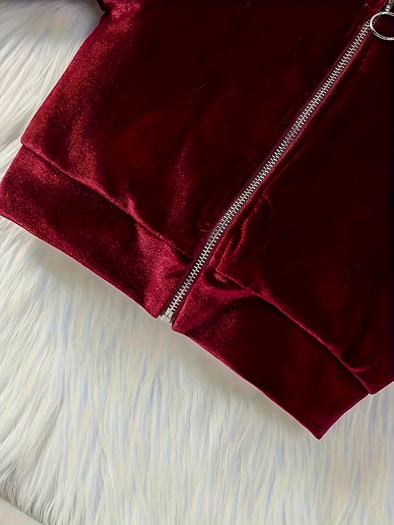 2pcs Velvet Girls' Luxury Long Sleeve Three-Dimensional Floral Hoodie and Jogger Set - Soft, Warm, Stylish for Winter and Autumn Parties