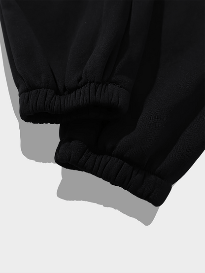 Women'S 2024 New Year Sweatshirt and Pants Set, Hooded Long Sleeve Casual Outfit with Pockets, Polyester Knit Fabric, Geometric Pattern, for Autumn/Winter Season