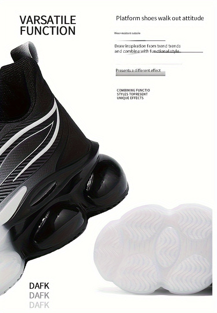 A Pair of Men'S Lightweight Outdoor Walking Shoes, Versatile Sneakers Suitable for Travel And Hiking, Offered in Black, Red, And Light Blue - ayq