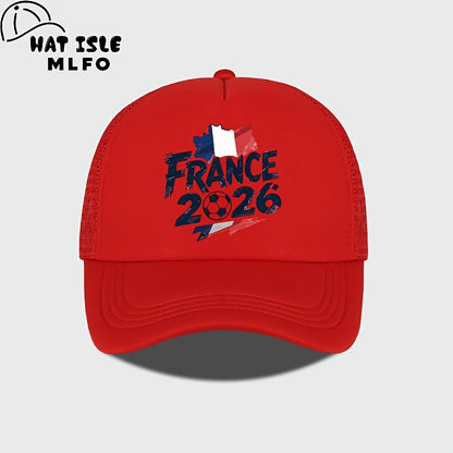 2026 France Football Printed Adjustable Baseball Cap