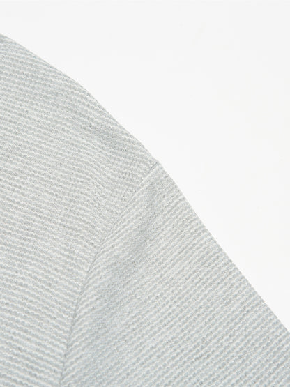 Men's Solid Short Sleeve Zipper Shirt, Casual Male Shirt For Summer Outdoor, Gift For Men - ayq