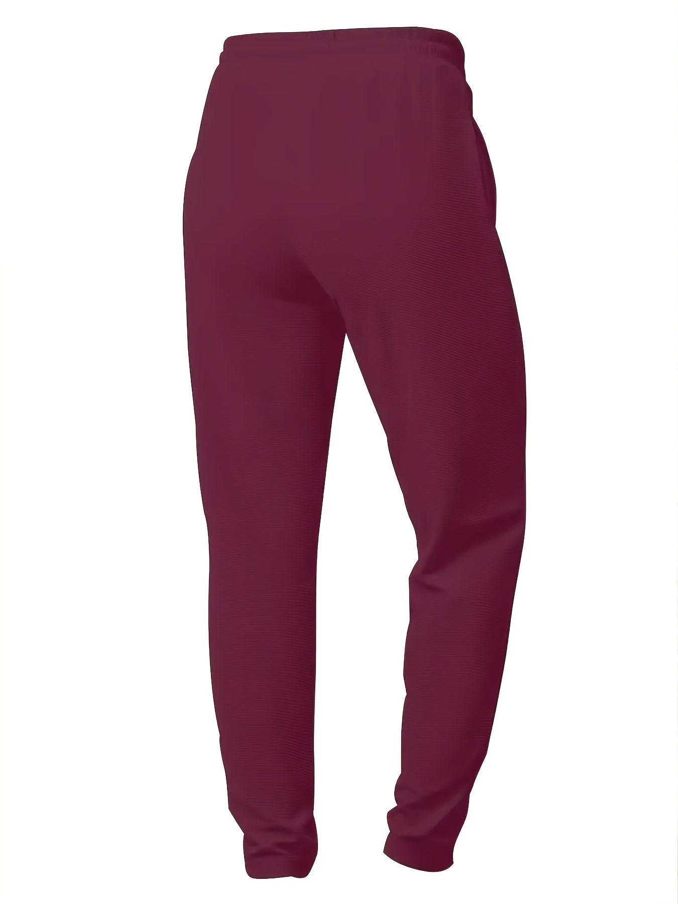 Men's Casual Straight-Leg Knit Sports Pants - Breathable Comfort
