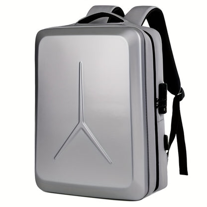 Business Backpack New Style High-grade Three-dimensional Hard Shell Men's Backpack Multi-function Large-capacity Computer Bag Leisure Anti-theft Commuter Backpack