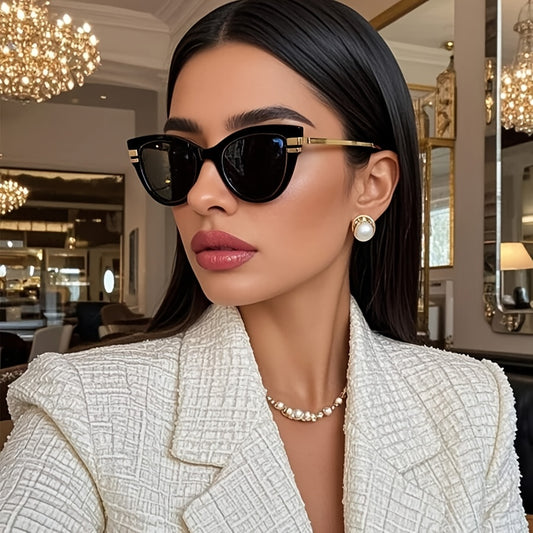 Y2K Cat-Eye Full Rim Sunglasses for Women and Men