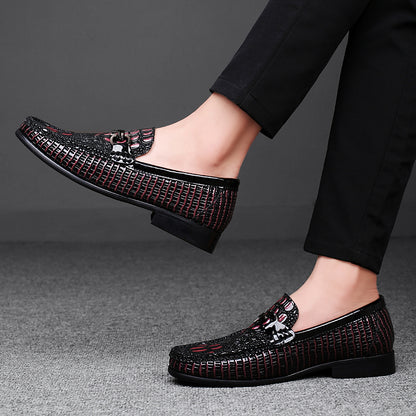 Men's All-Season Slip-On Business Casual Oxford Shoes