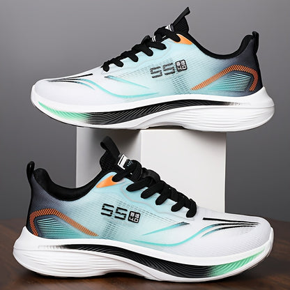 Men's Shoes Spring Summer Mesh Breathable Super Light Casual Sneaker, Men's Soft Sole Anti-skid Shock Absorption Student Running Sneaker-plus Size Tennis Casual Walking Fitness Hiking Shoes-perfect Sneaker for Outdoor Adventu - ayq