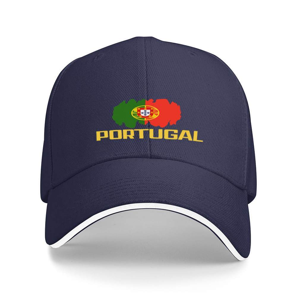 PORTUGAL Flag Sports Cap for Fitness and Running