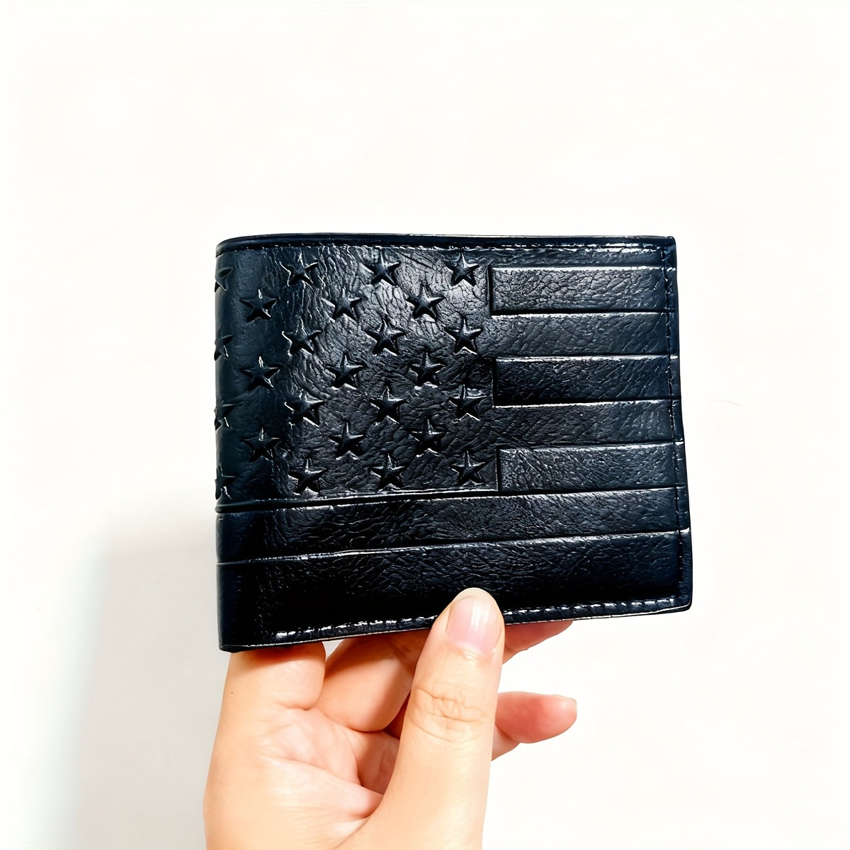 Men's PU Leather Wallet Compatible for all - Slim Cash & Card Holder with Photo Frame, Multi-Slot Organizer - Business & Everyday Use - Gift for Husband, Dad, Boyfriend (Birthday, Father's Day) - Stylish Minimalist Money Wall