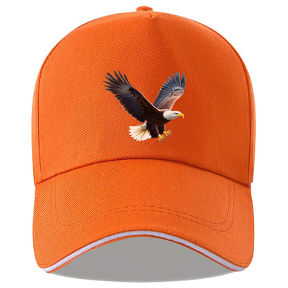 Lightweight Spread-Wing Eagle Baseball Cap Unisex Vintage Style
