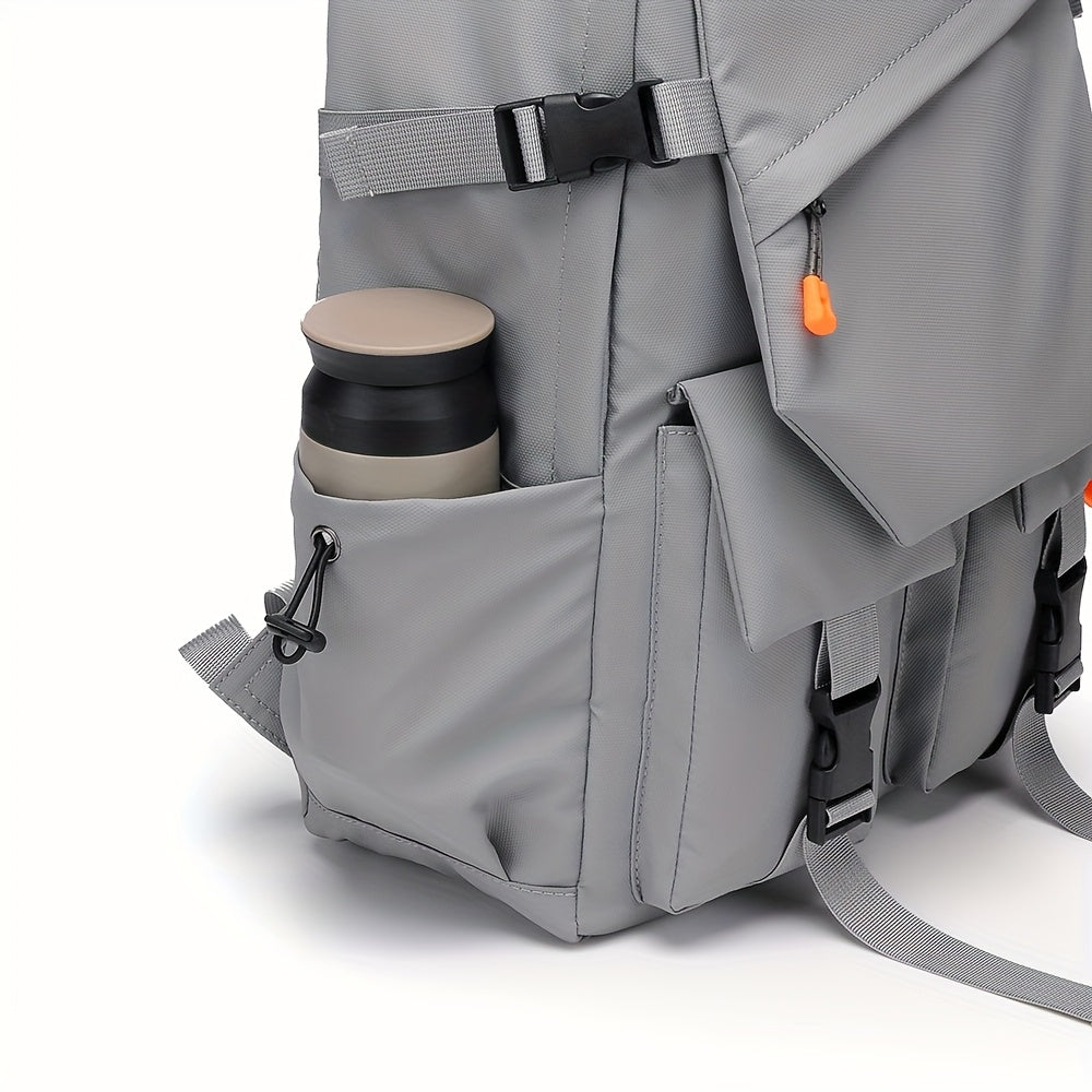 Stylish Minimalist Style Large Capacity Unisex Shoulder Bag, High-Quality Durable Scratch-Resistant Material Casual Shoulder Bag with Multiple Pockets and Compartments Design, Suitable for Daily Commuting and Travel