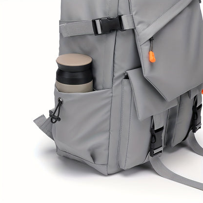 Stylish Minimalist Style Large Capacity Unisex Shoulder Bag, High-Quality Durable Scratch-Resistant Material Casual Shoulder Bag with Multiple Pockets and Compartments Design, Suitable for Daily Commuting and Travel
